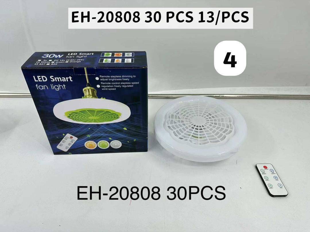 پنکه سقفی چراغ‌دار LEDهوشمند 30w led smart fan light