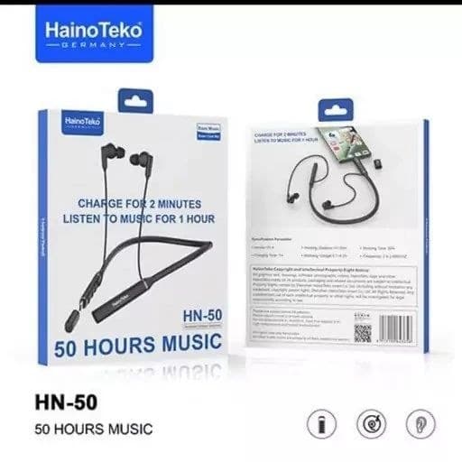 هندزفری بلوتوثی گردنی هاینوتکو مدل Haino teko HN-50 Earphone