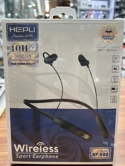 هندزفری گردنی بلوتوثی هیپو اورجینال Hepu Hp_ 690