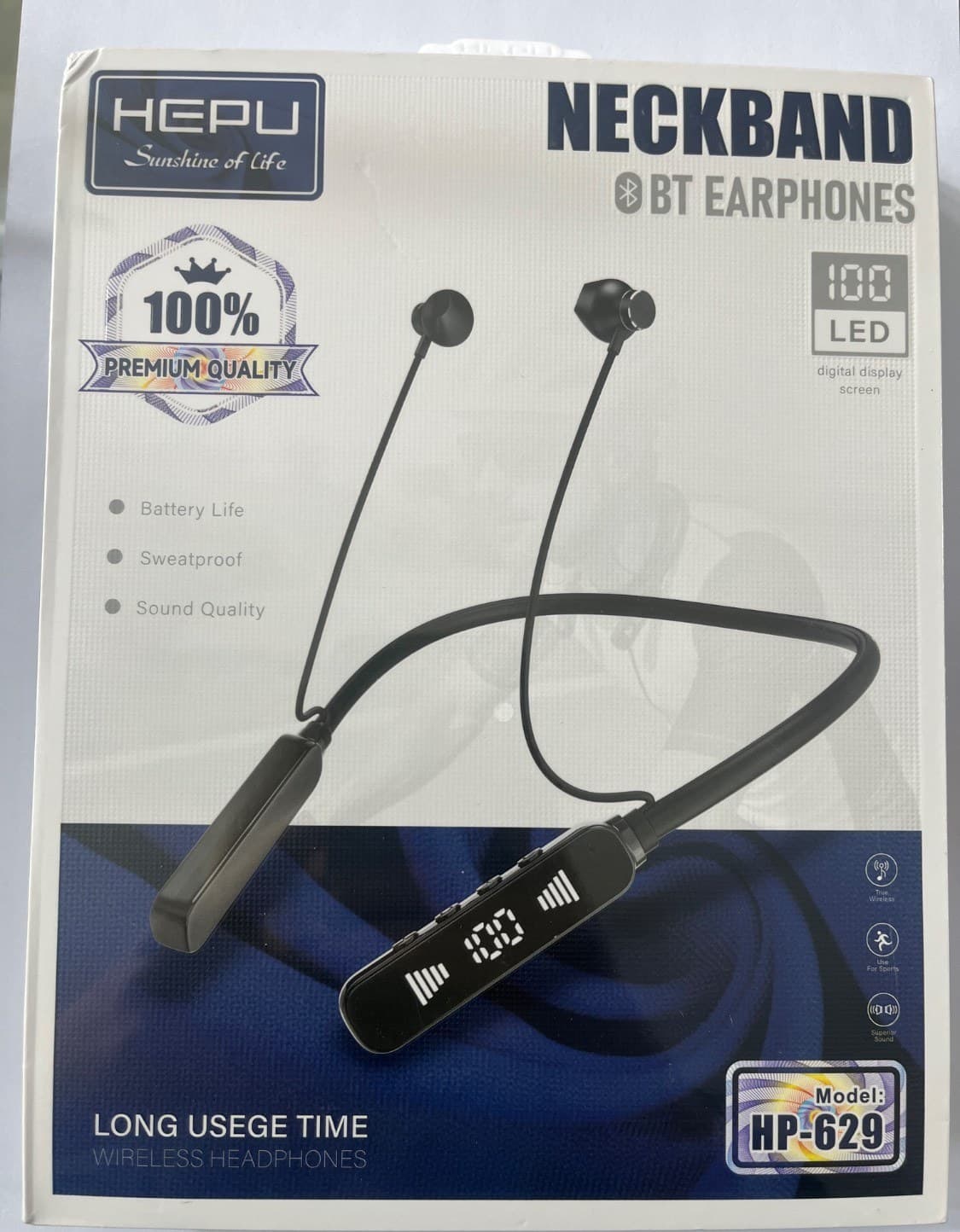 هندزفری بلوتوث گردنی  hp-629