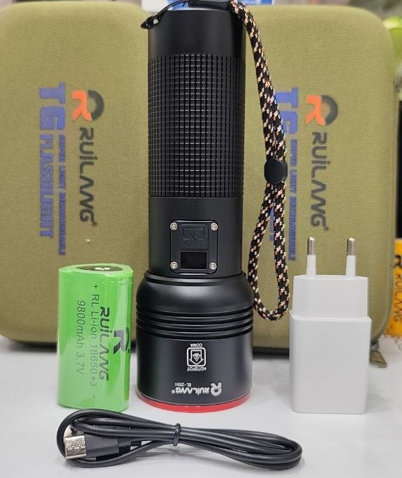 چراغ قوه شارژی قدرتمند RL-2501
