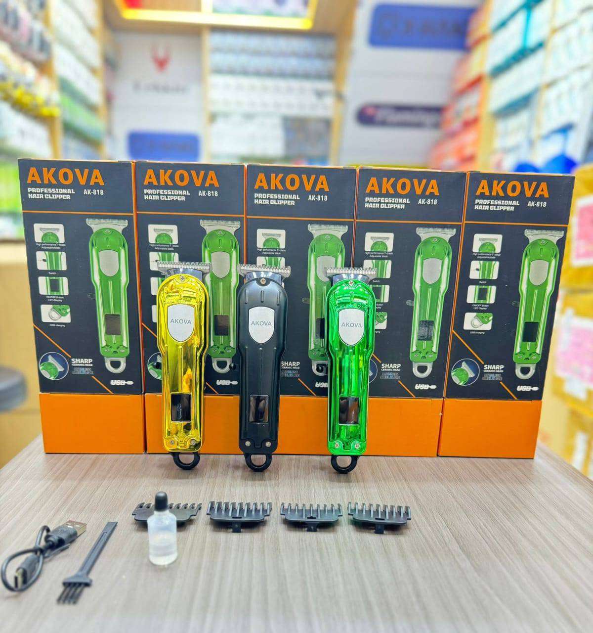 ماشین اصلاح برند AKOVA AK 818