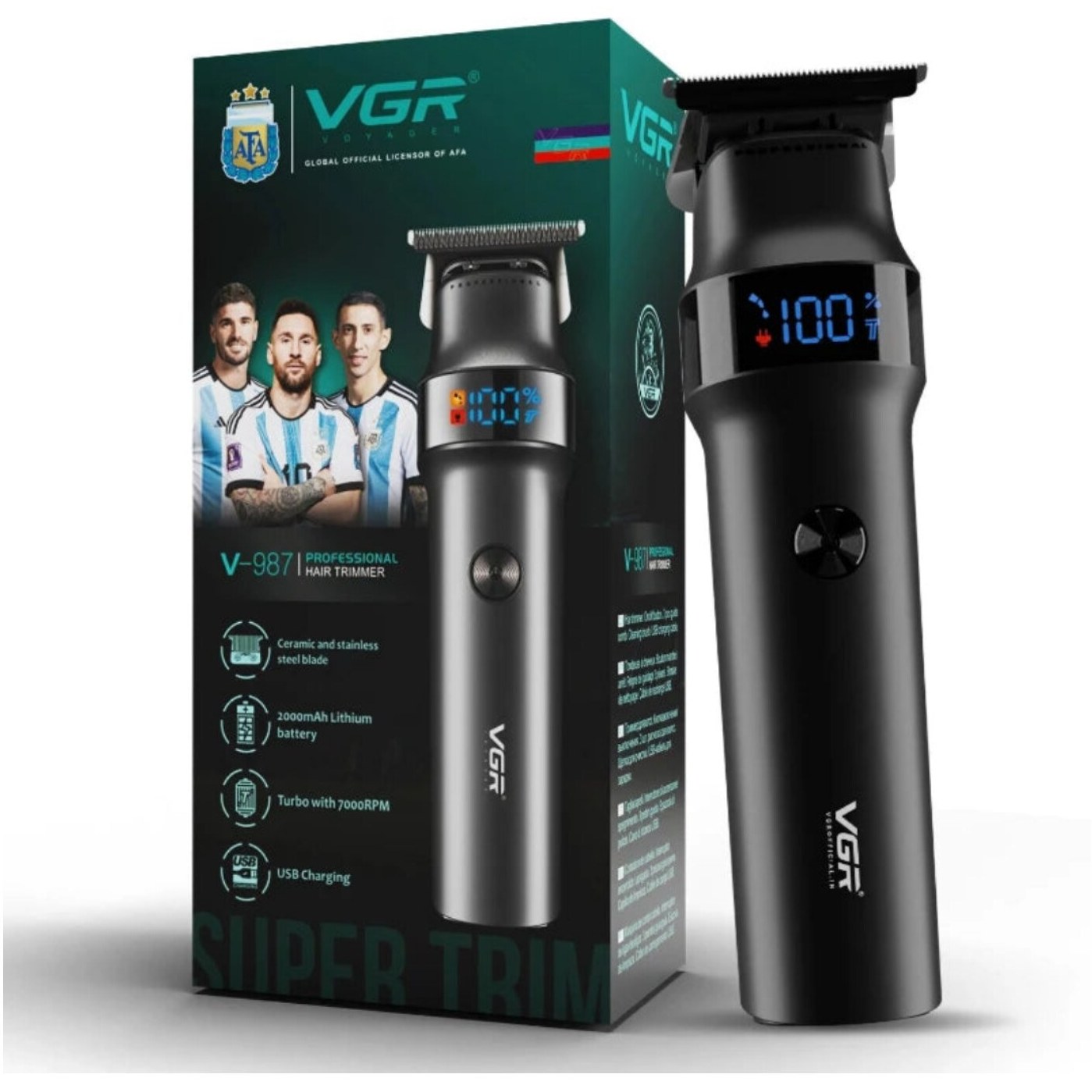ماشین اصلاح وی جی آر مدل V 987