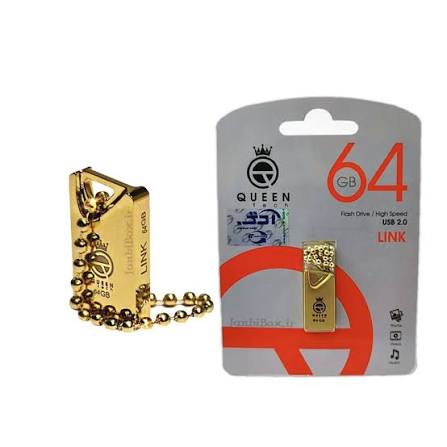 فلش مموری 64 گیگ کویین Queen Tech Fix