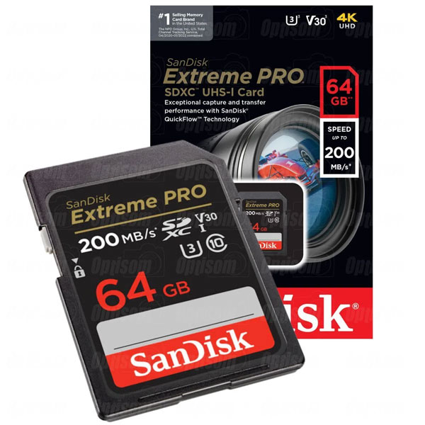 کارت حافظه سن دیسک SANDISK EXTREME PRO SDHC  64GB 170MB/s