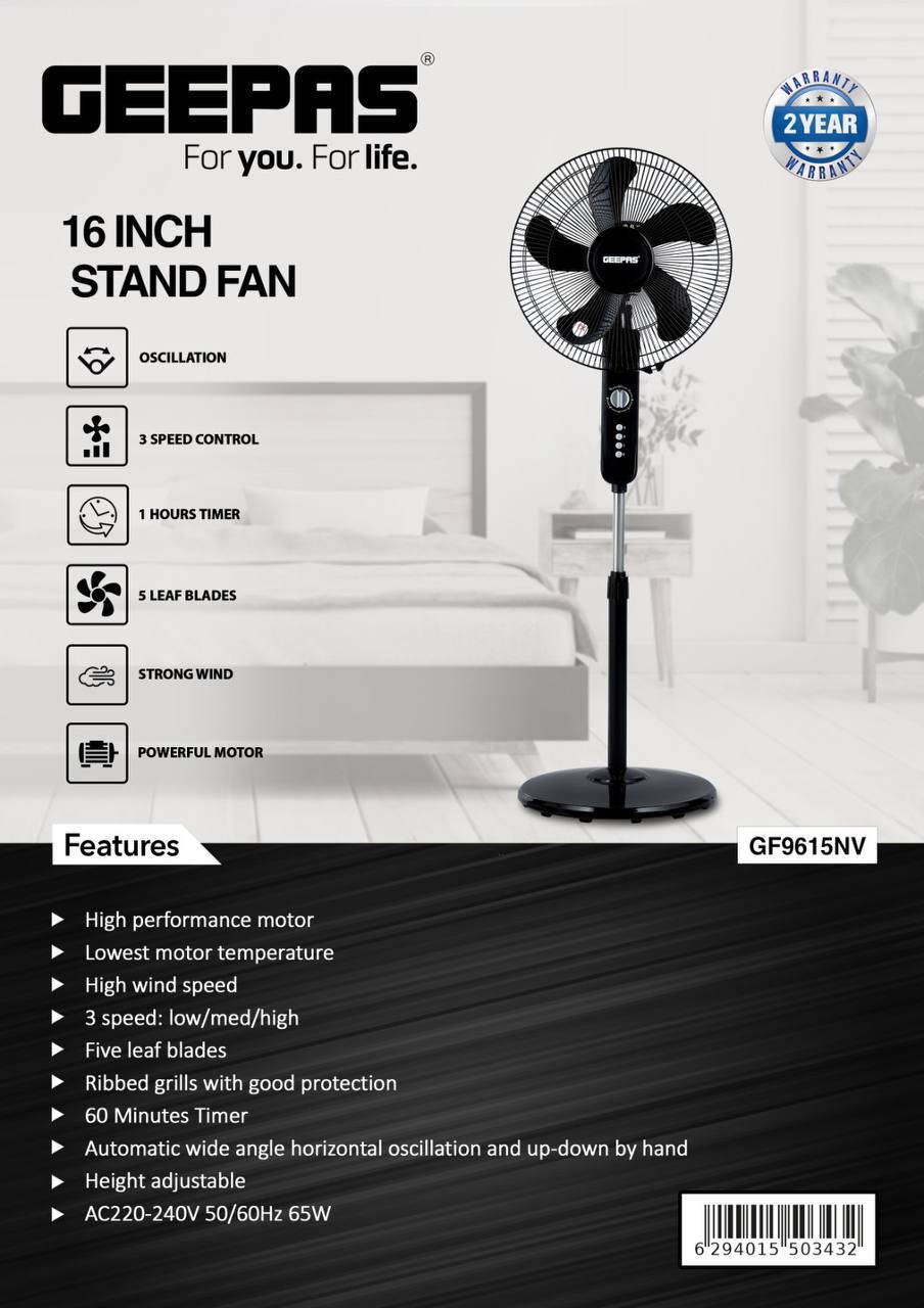 پنکه ایستاده جیپاس کد GF9615L