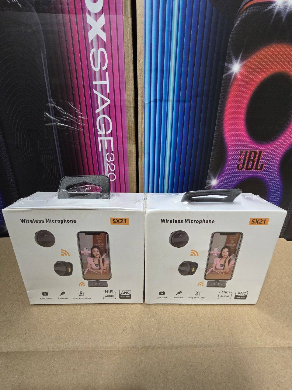 میکروفن یقه ای دوکاربره SX21