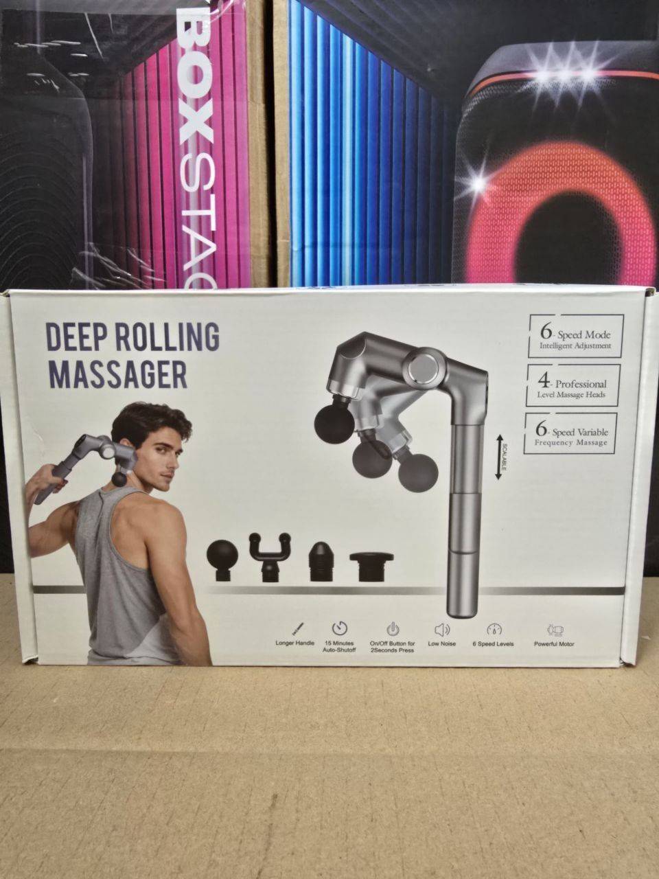 ماساژور حرارتی تفنگی مدل  FH688 برند DEEP ROLLING MASSAGER