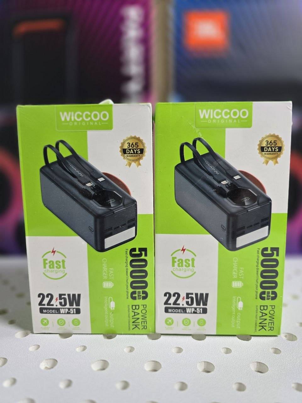 پاوربانک 50000هزار WICCOO مدل WP-51