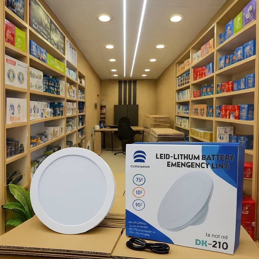 چراغ لامپ اضطراری ۱۰۰ LED دیپ‌کینگ مدل DK-210