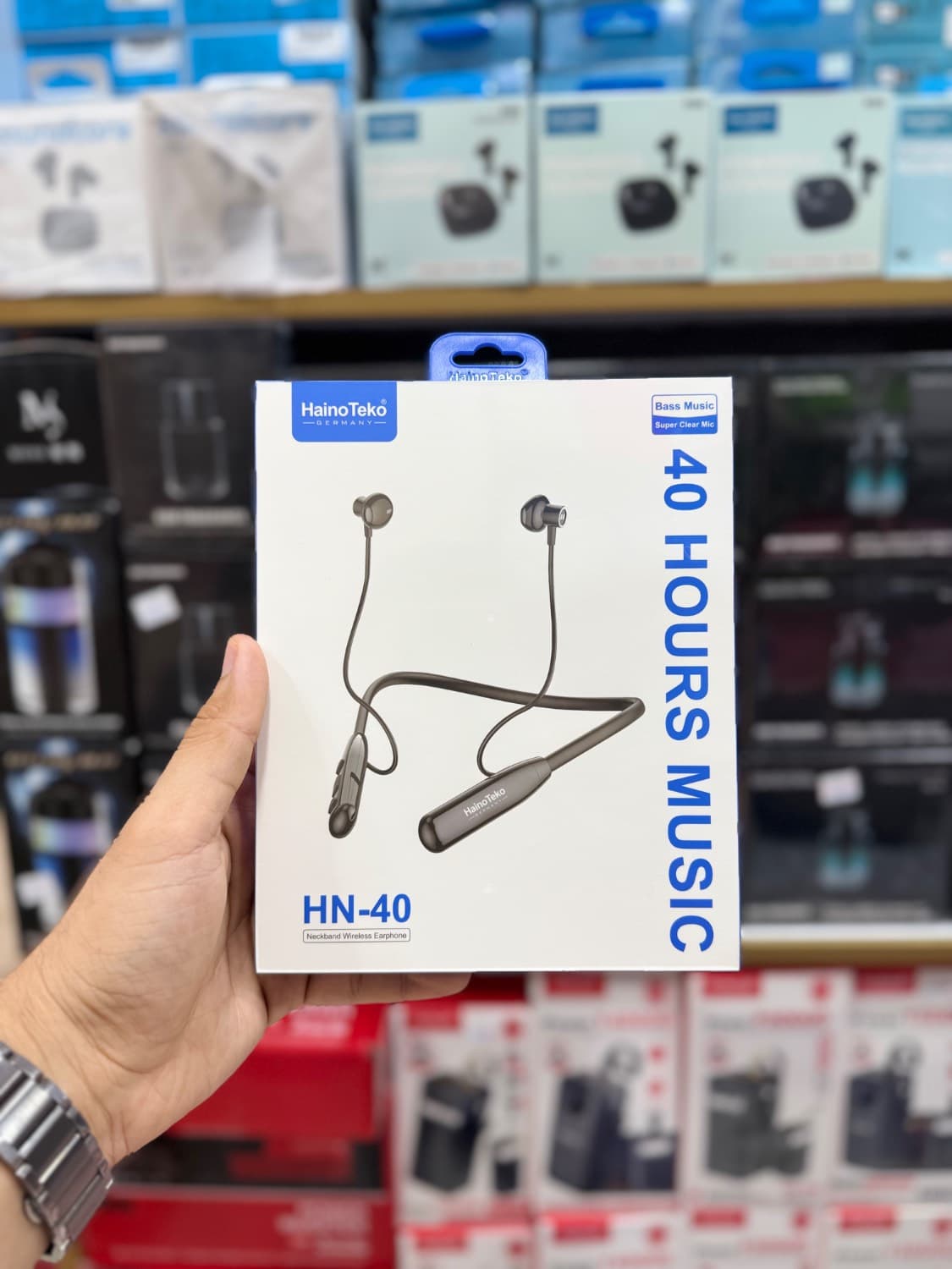 هندزفری گردنی Hainoteko مدل HN-40