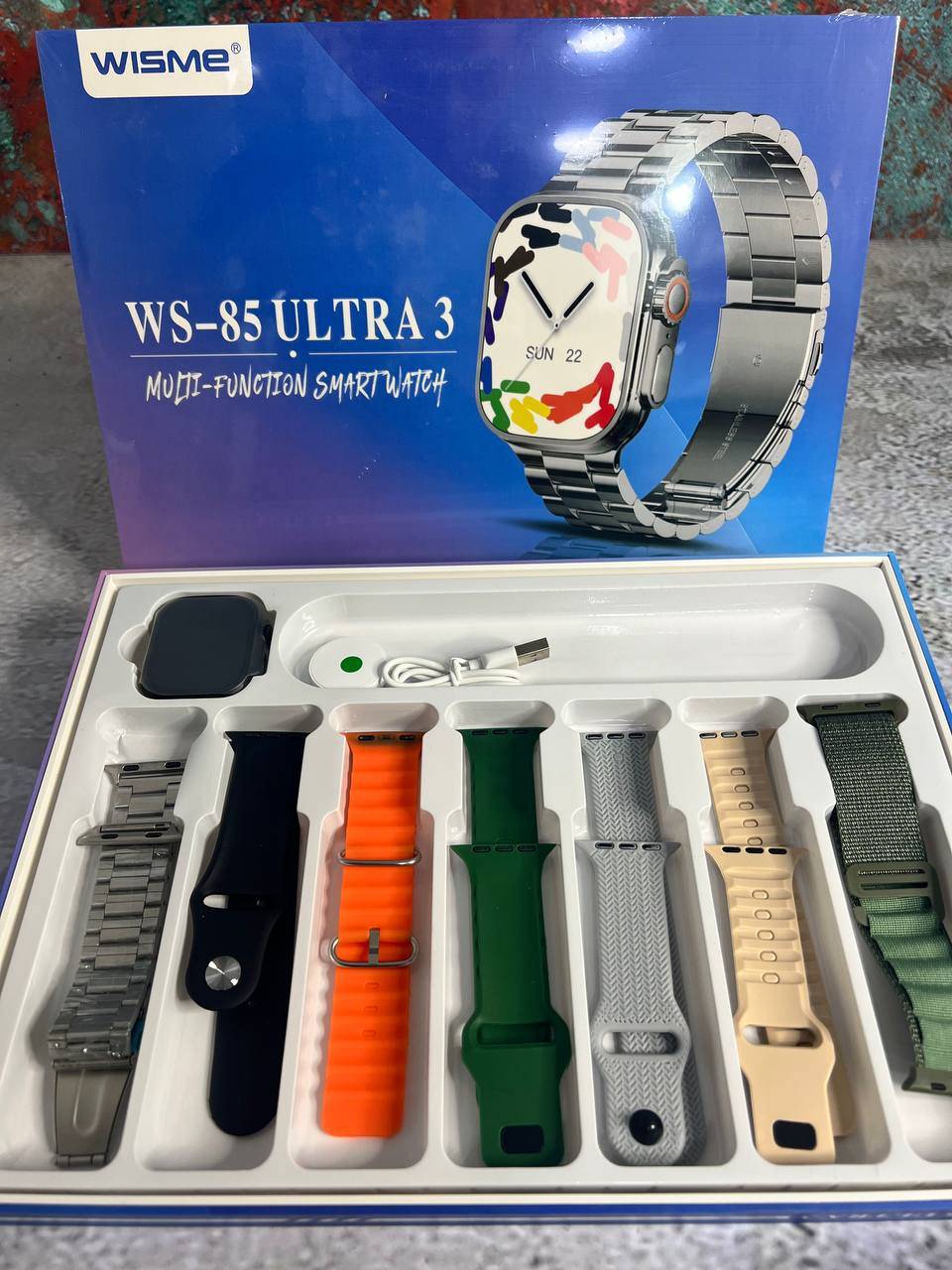 ساعت هوشمند ویسمی WS 85 Ultra 3