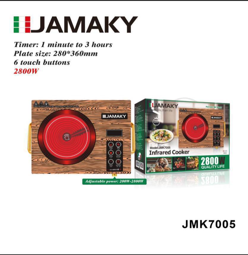گاز برقی صفحه ای Jamaky JMK7005