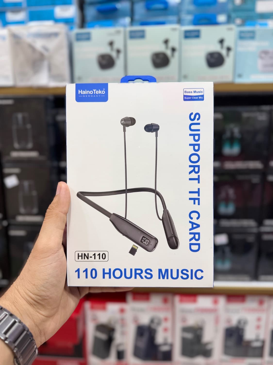 هندزفری گردنی Hainoteko مدل HN-110