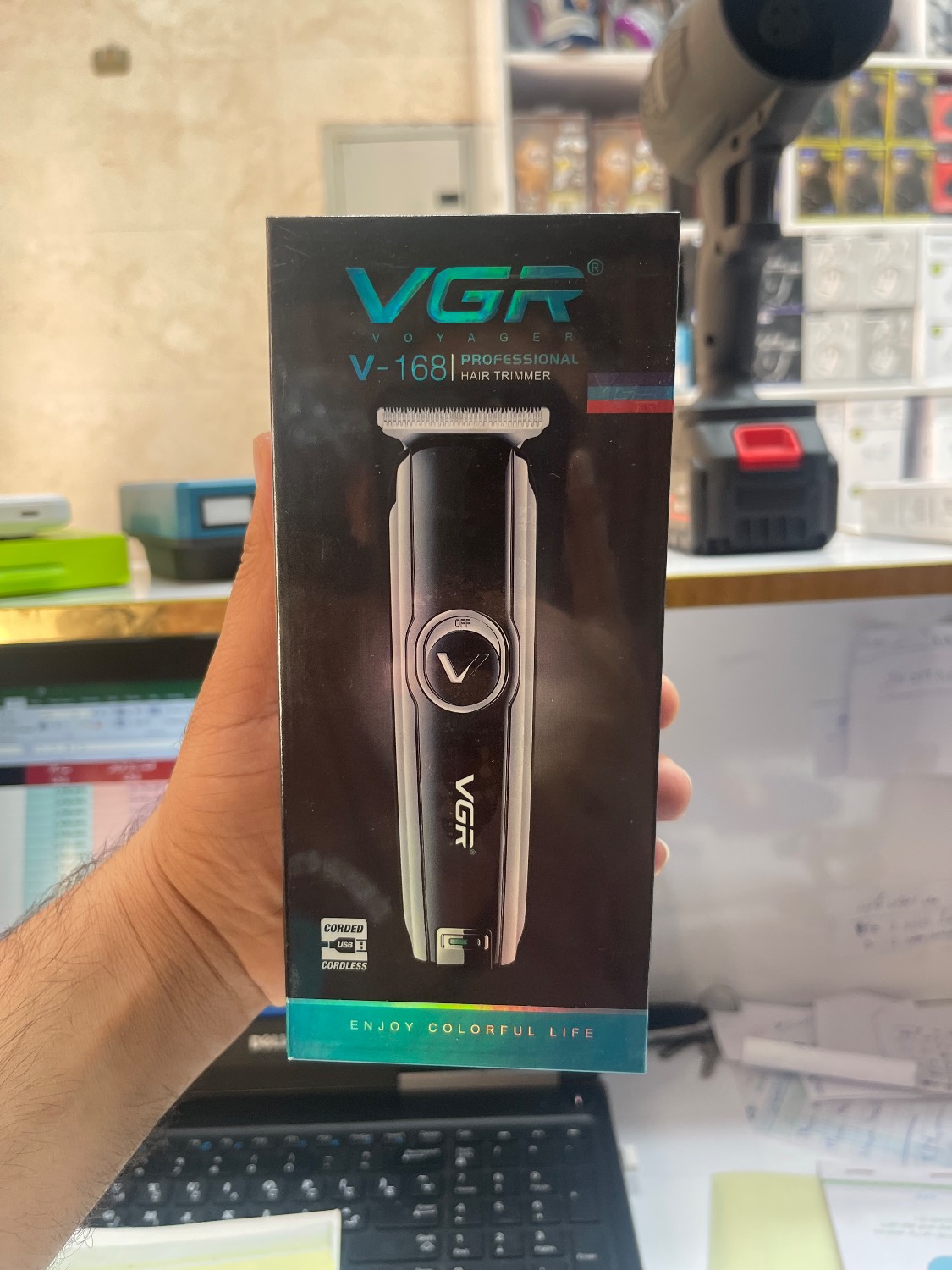 ماشین اصلاح خط زن vgr v168