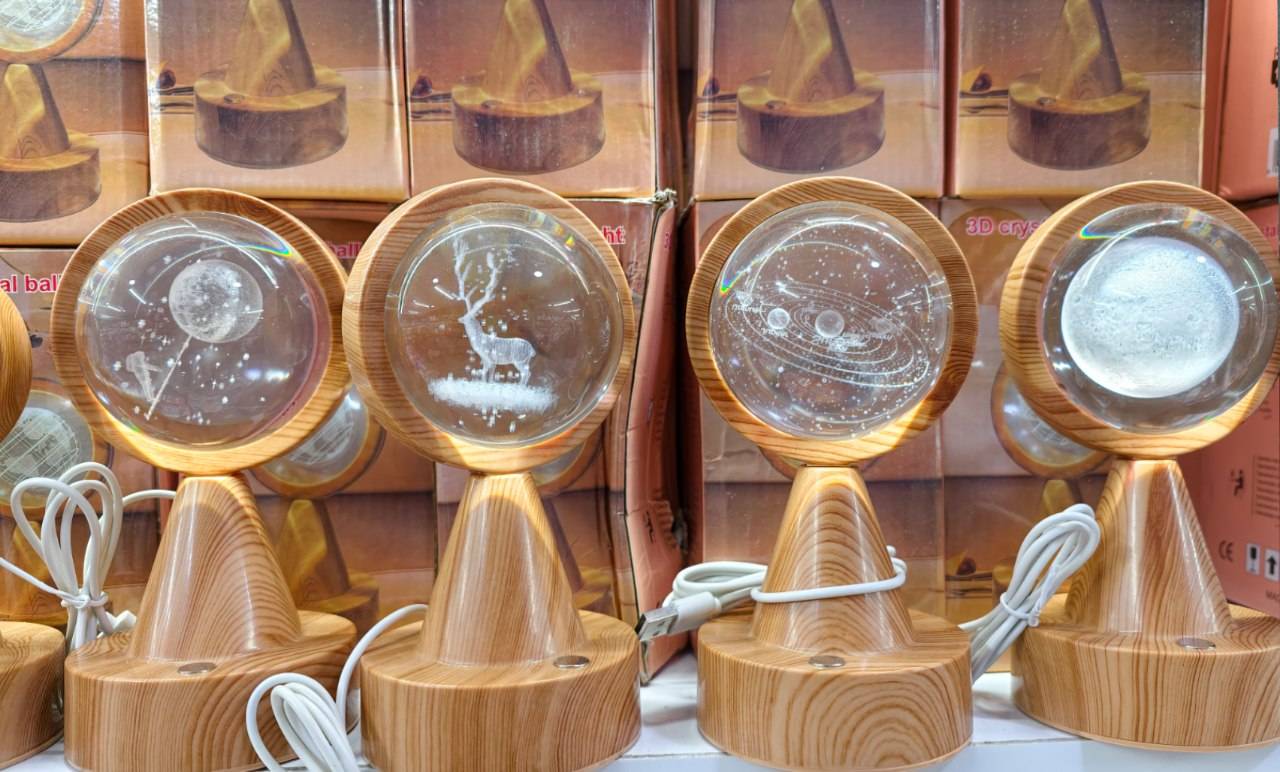 گوی پایه چوبی ایستاده سایز 8