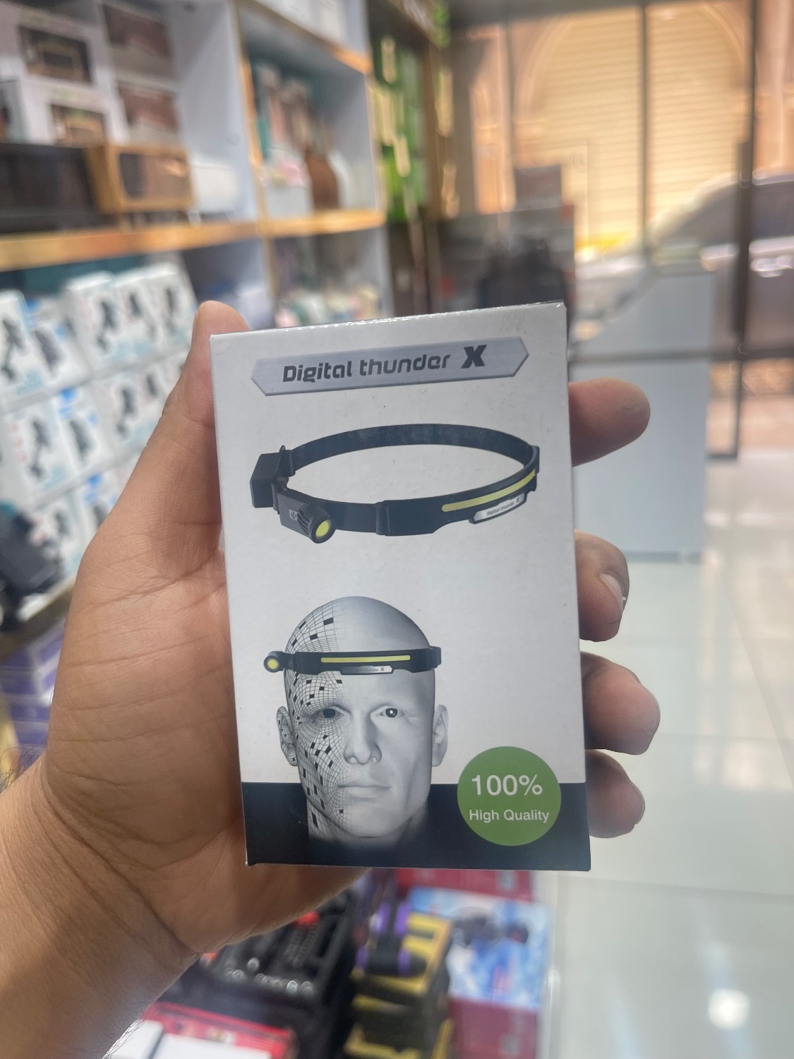 چراغ پیشانی  هدلامپ مدل Digital thundar X