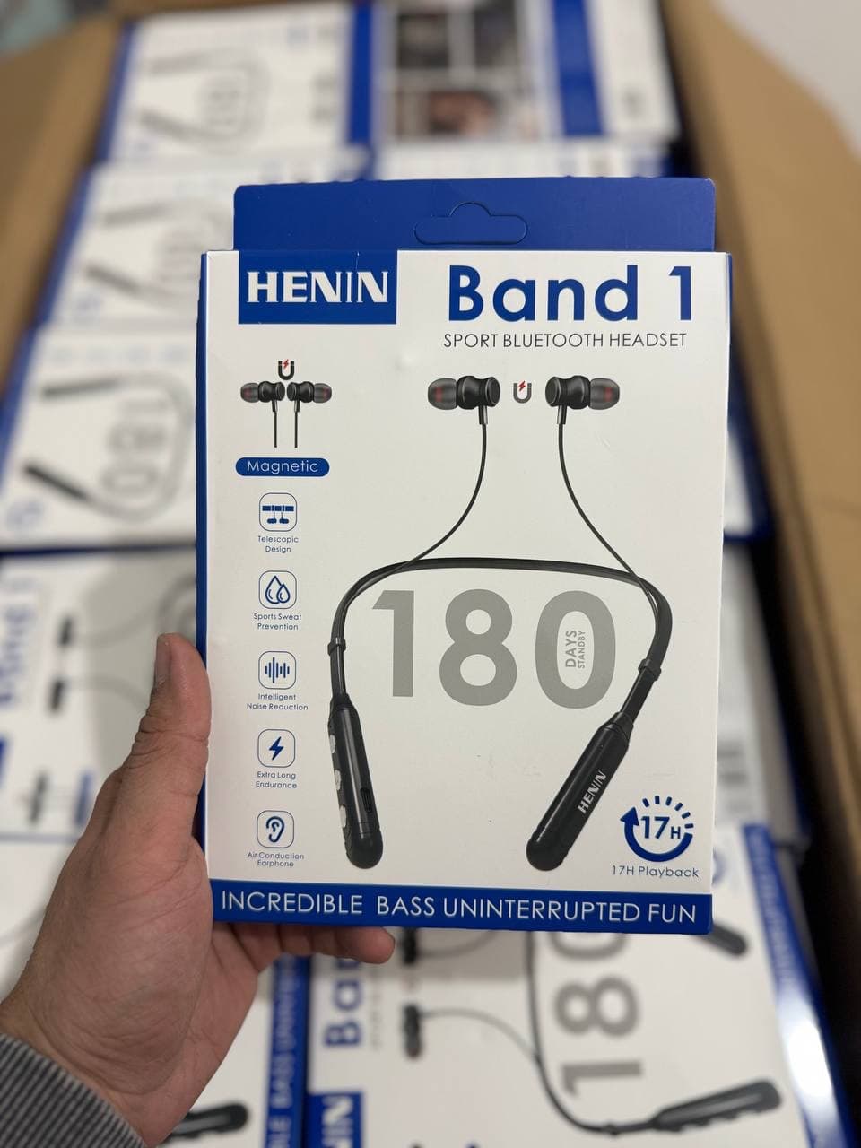 هندزفری گردنی Henin Band1