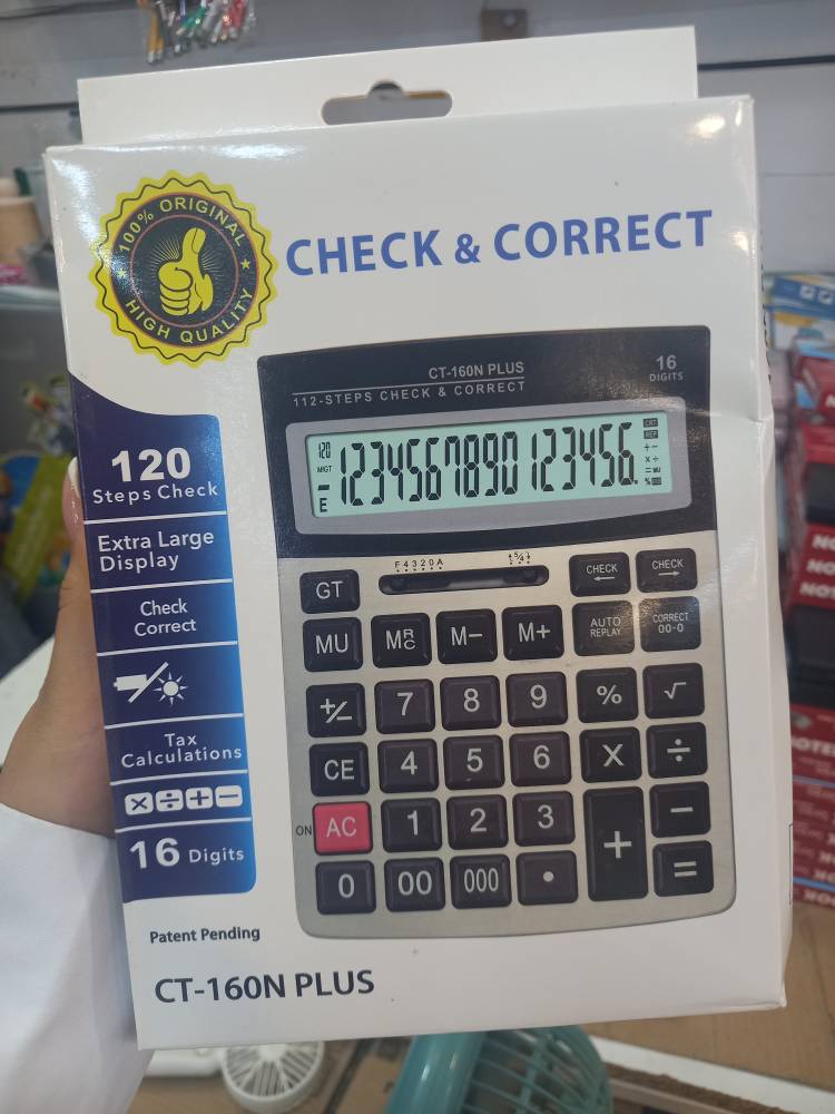 ماشین حساب CHECK CORRECT CT-160N PLUS