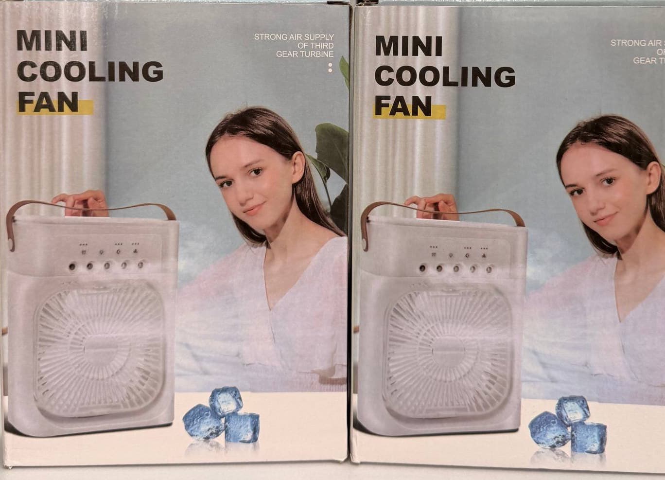 مینی کولر آبی رومیزی مدل MINI COLD FAN سایز کوچیک