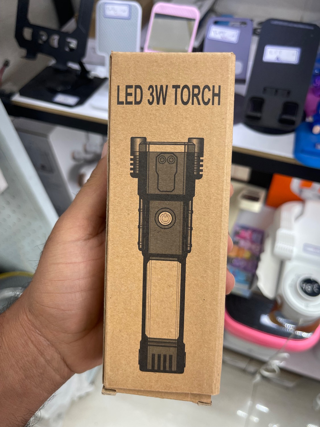 چراغ قوه LED 3W TORCH