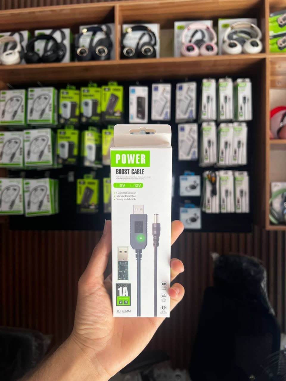 کابل Power Boost USB  مبدل 9v به 12v ولت مناسب مودم