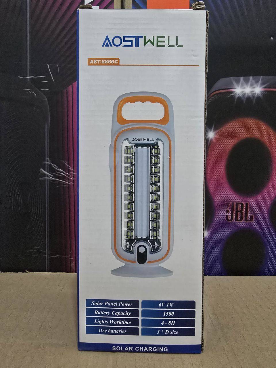 چراغ لامپ مهتابی باتری خور AST-6866C