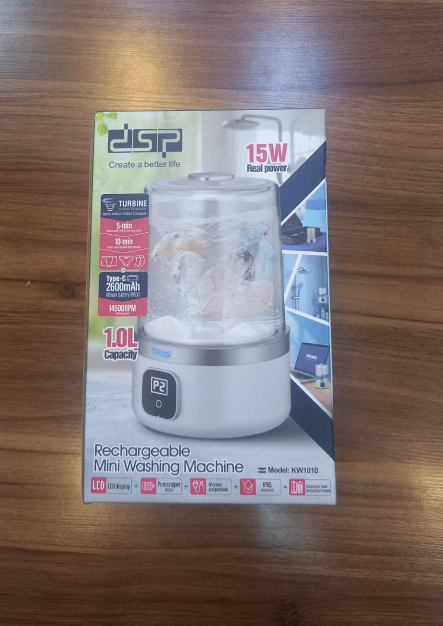 مینی واش شارژی قابل حمل با شارژ USB