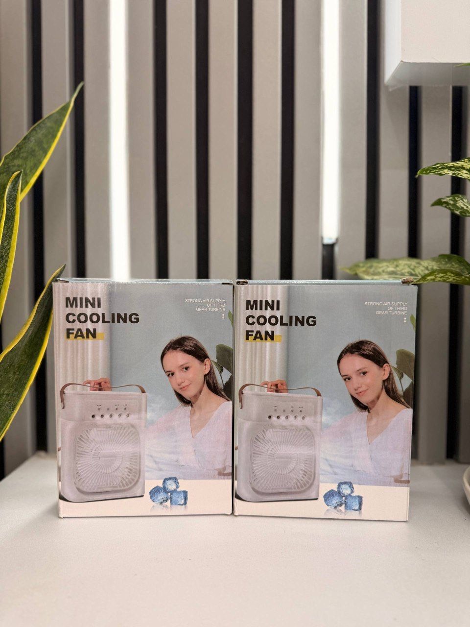 مینی کولر آبی رومیزی مدل MINI COLD FAN سایز کوچیک