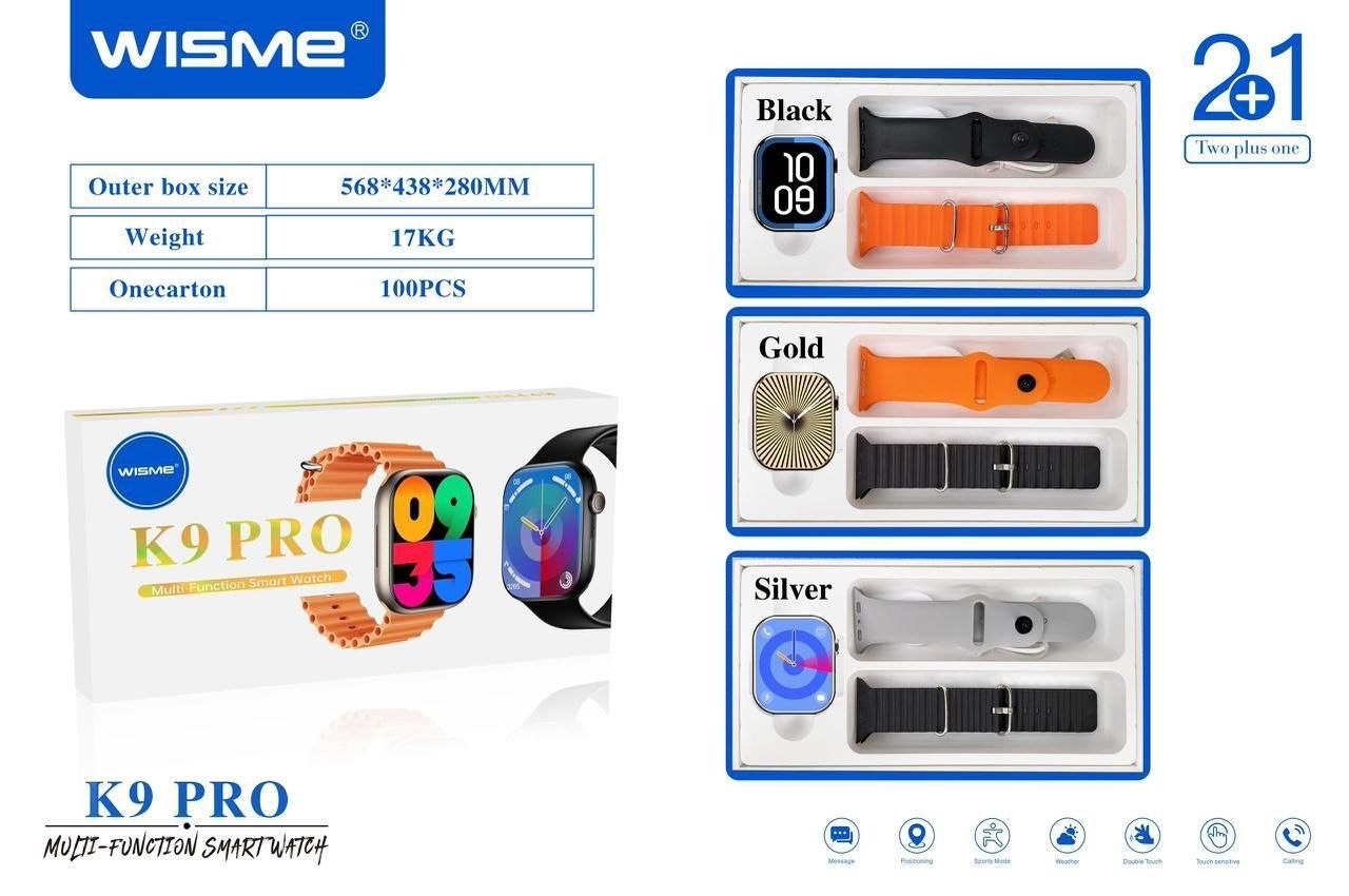ساعت هوشمند ویسمی k9 pro