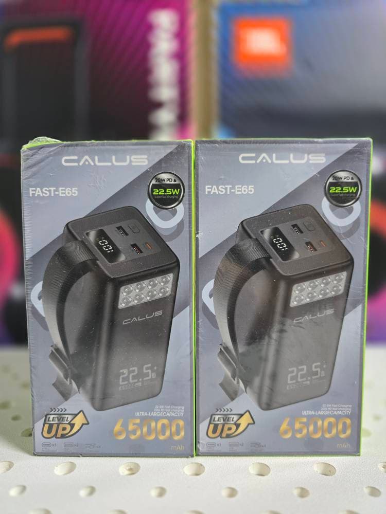 پاوربانک Calus مدل FAST E65  هزار 65000