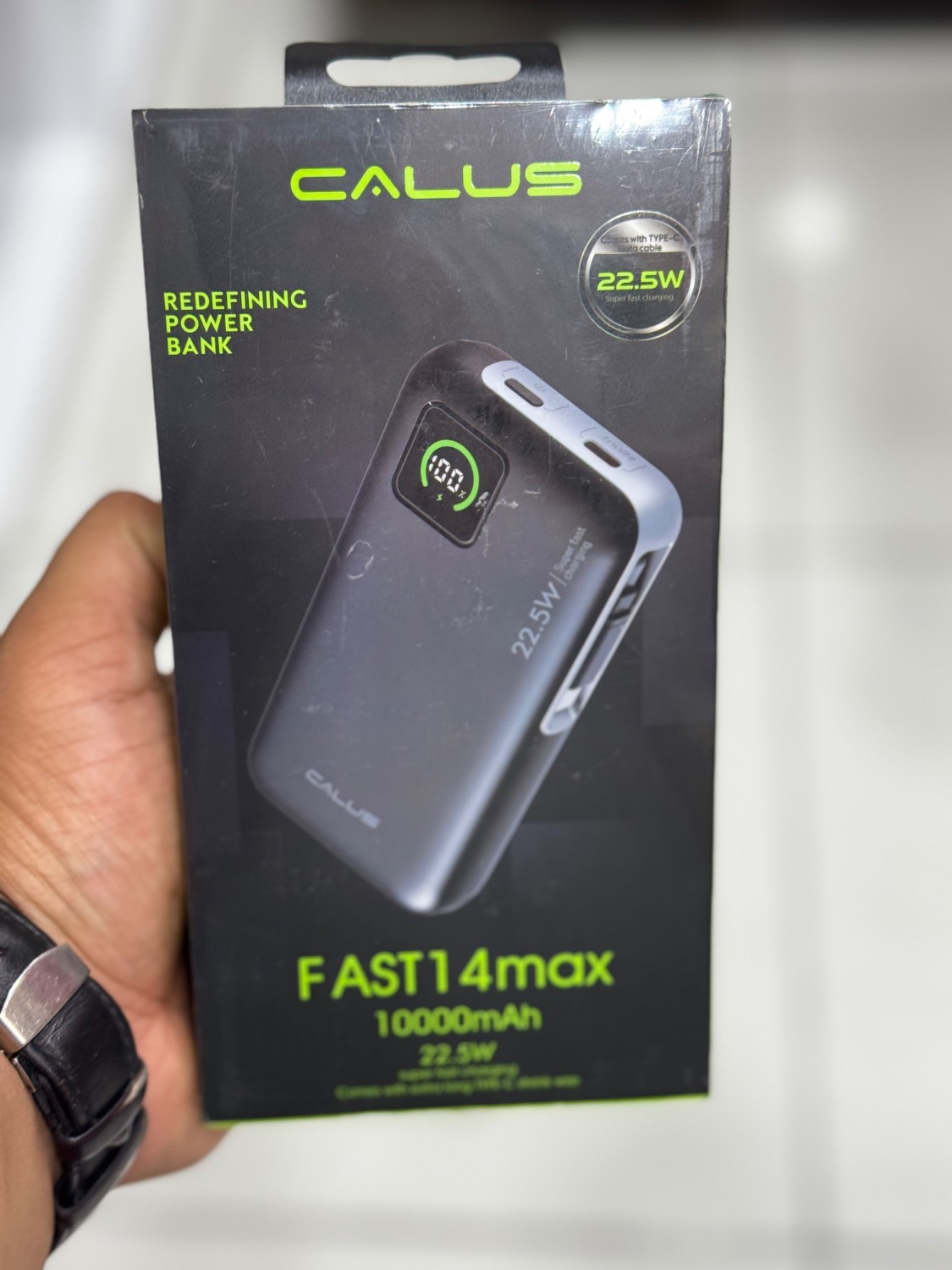 پاوربانک کالوس fast 14max  آمپر 10000 هزار