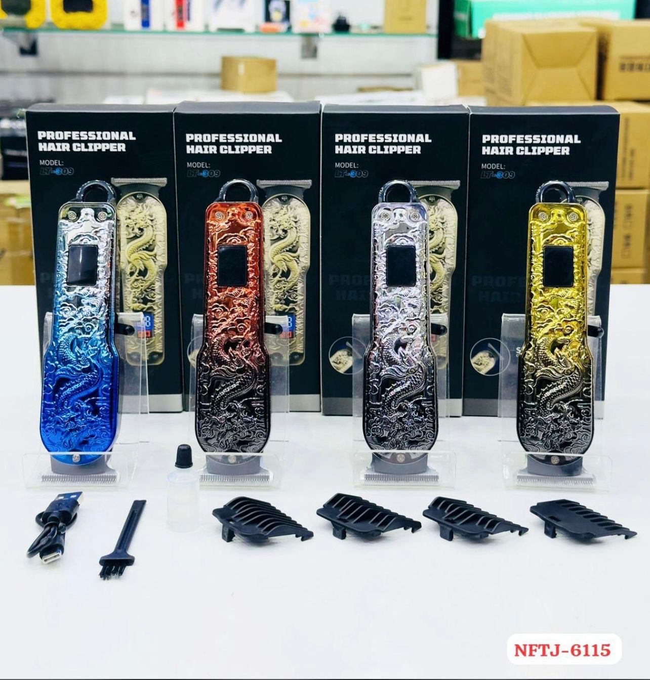 ماشین اصلاح خط زن درجه ریش تراش Dragon_Shaver مدل 3743