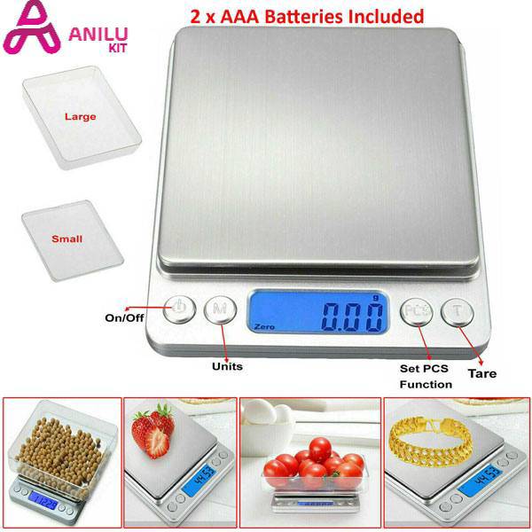 ترازوی مثقالی  آزمایشگاهی 3 کیلو گرمی با دقت 0.1 گرم