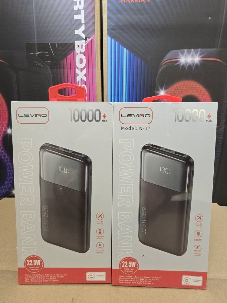 پاوربانک Levino ظرفیت 10000 مدل N17