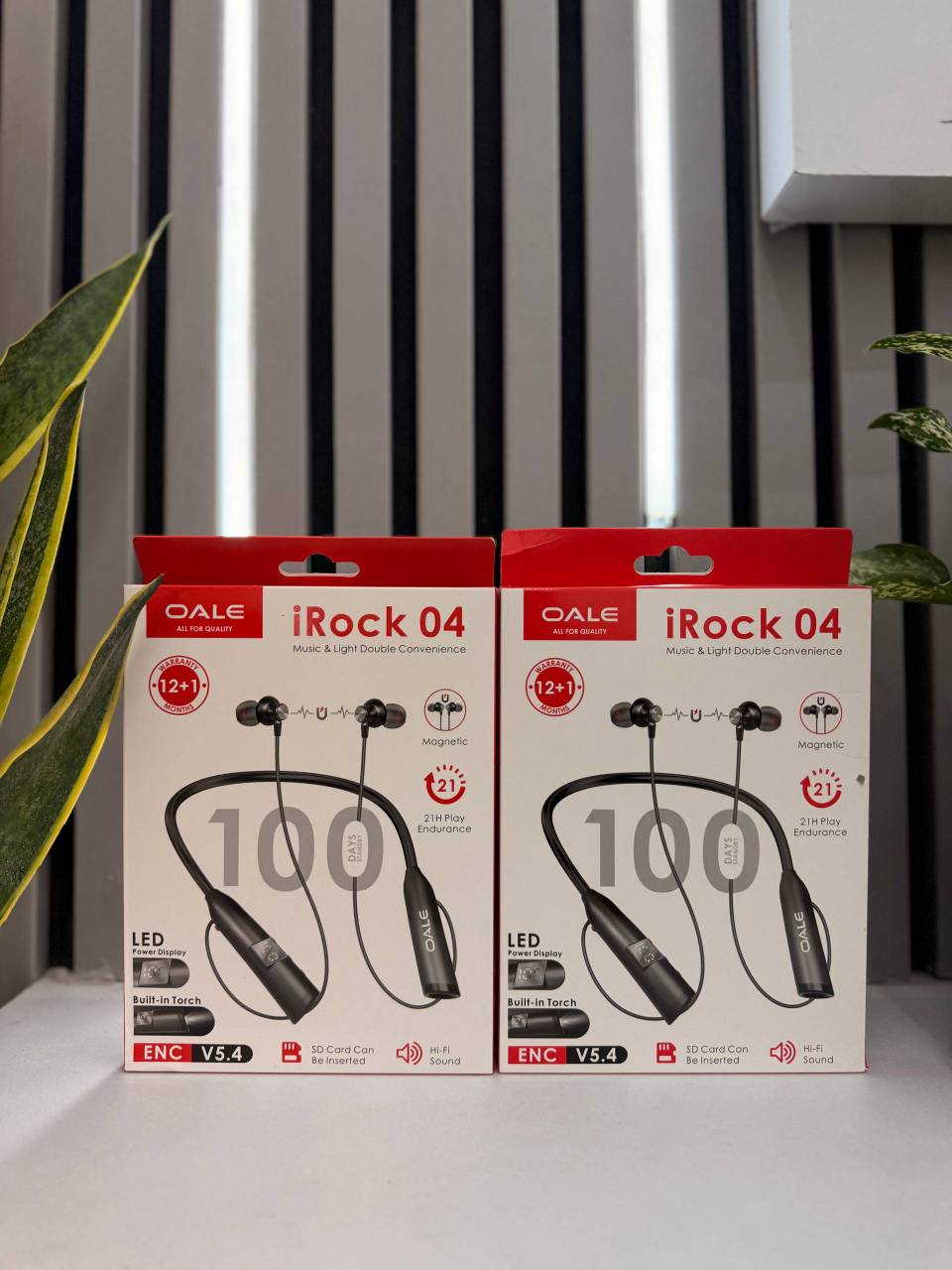 هندزفری گردنی برند OALE مدل iRock 04