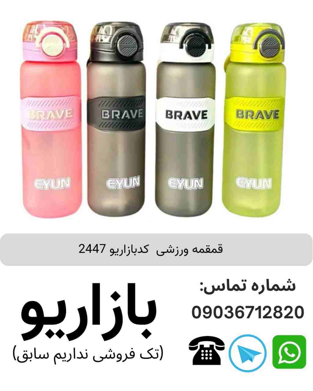 قمقمه ورزشی ایون brave برند EYUN