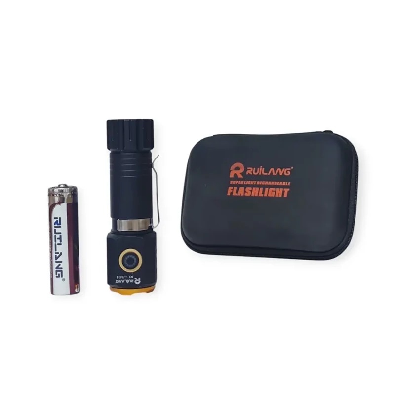 چراغ قوه جیبی 3لامپ رویلانگ  RUILANG مدل RL-301