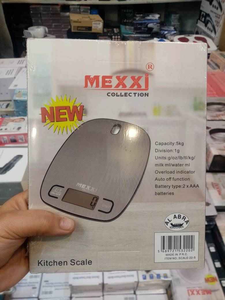 ترازو آشپزخانه مدل mExxl مکسی 5 کیلویی