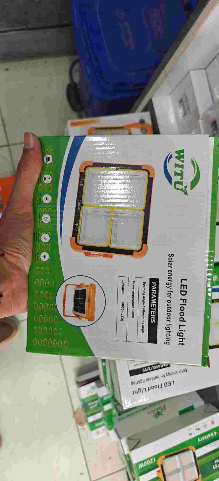 چراغ کمپینگ سولار IP67