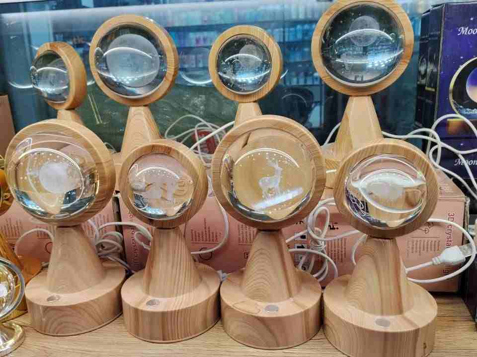 گوی پایه چوبی ایستاده سایز 6 