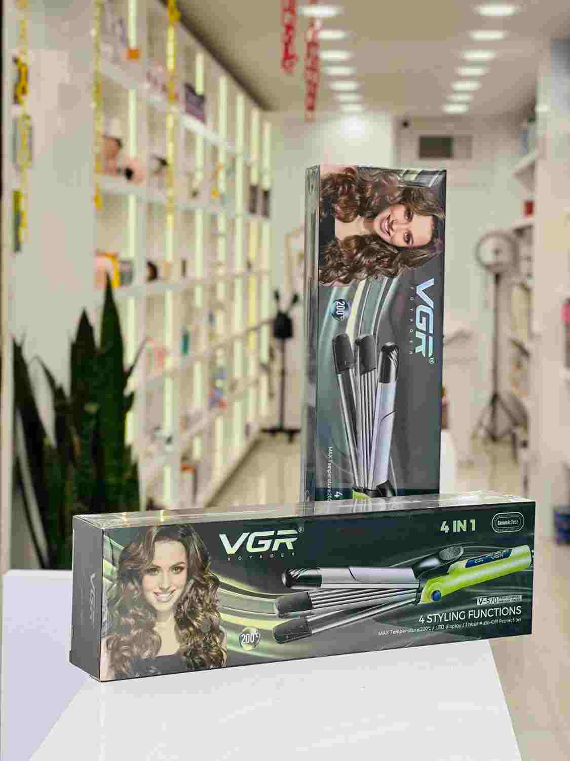اتو فر کننده مو 4 کاره VGR v-570