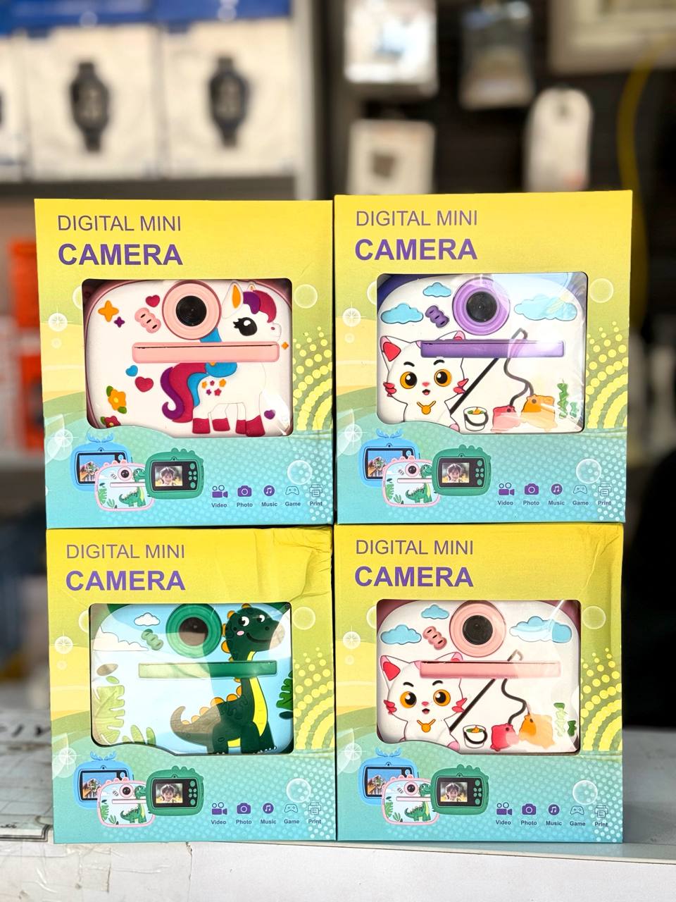دوربین پرینتر چاپ فوری کودک Digital mini Camera  طرح کارتونی