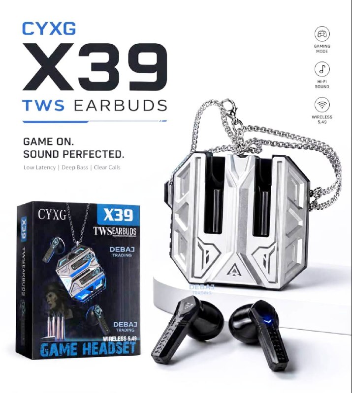 ایرپاد گیمینگ GAMING HEADSET X39
