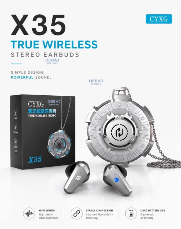 ایرپاد بلوتوثی گیمینگ GAMING HEADSET X35