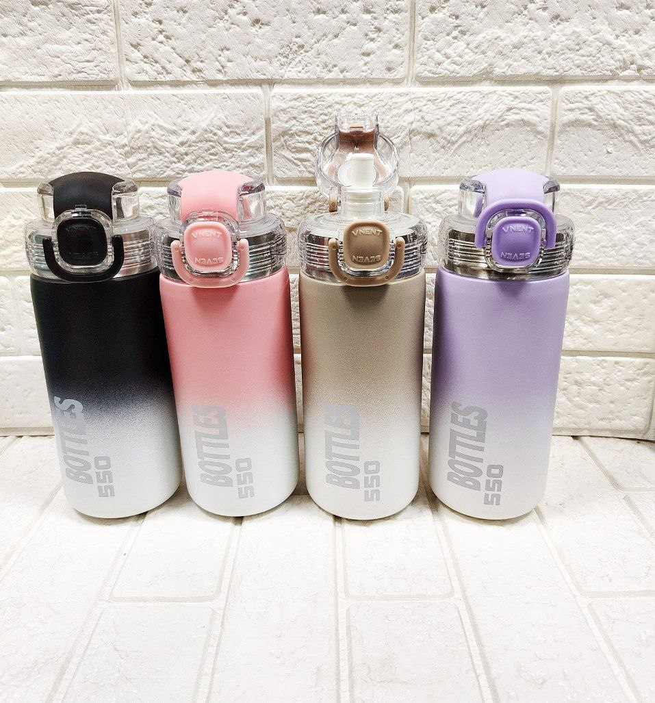 تراول ماگ BOTTLES دو رنگ  550 میل استیل 316