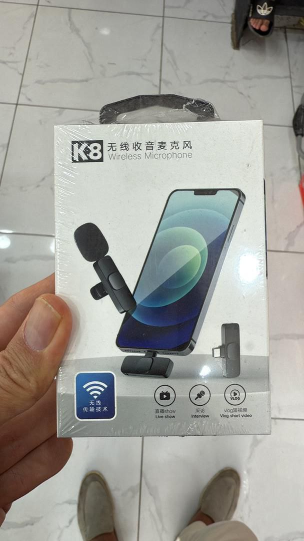 میکروفون یقه ای بی سیم مدل K8