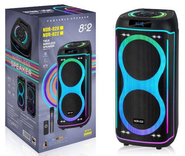 اسپیکر بلوتوثی قابل حمل مدل NDR 820 کدبازاریو 2745