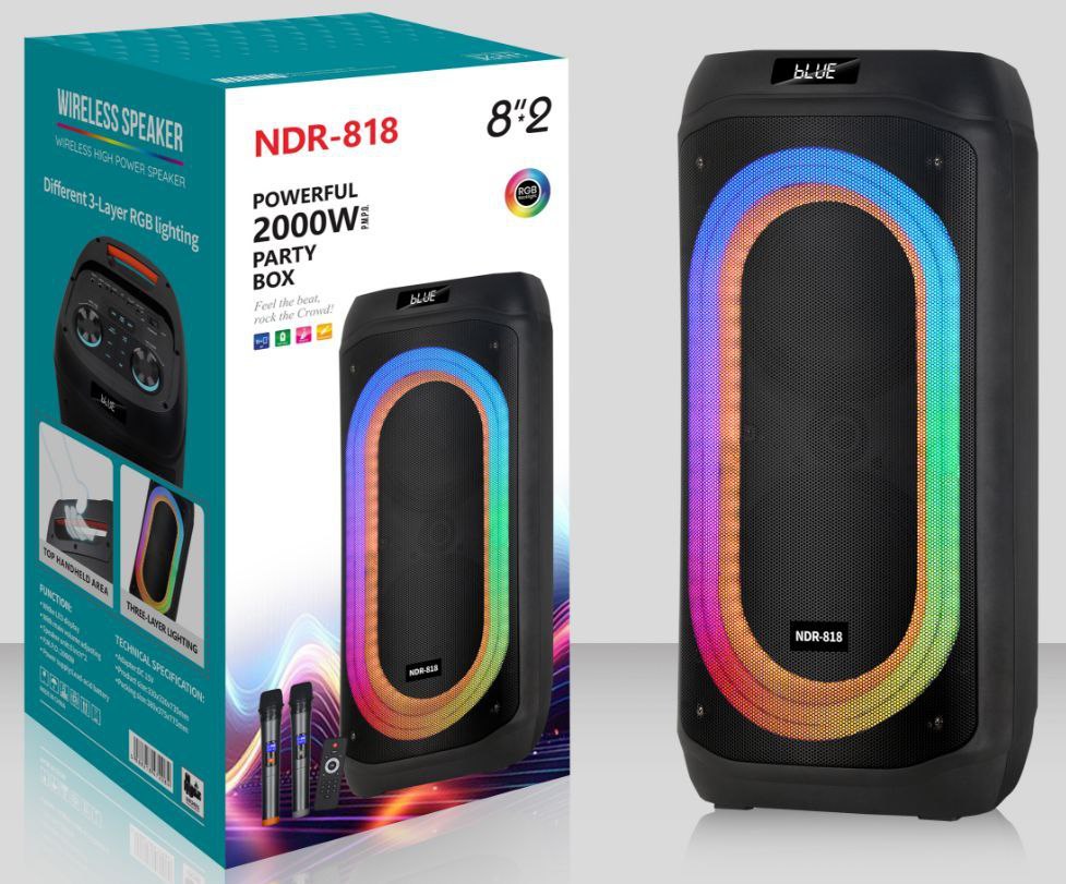 اسپیکر بلوتوثی قابل حمل مدل NDR 818