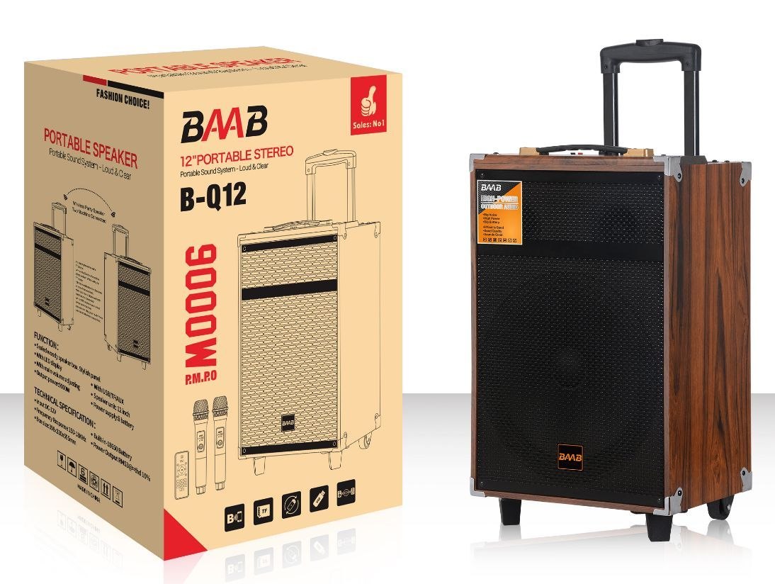 اسپیکر بلوتوثی قابل حمل ndr BQ12